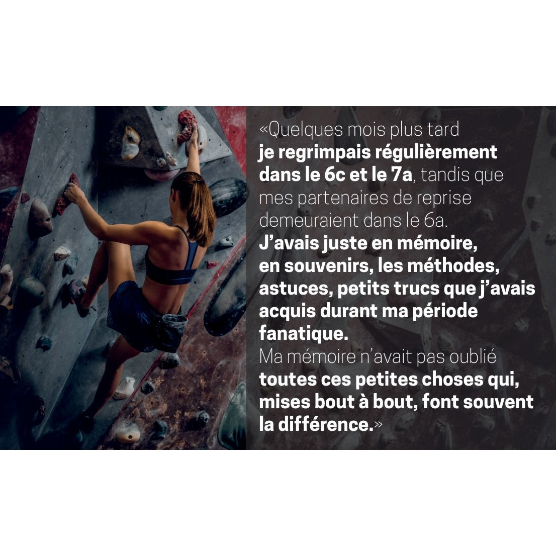Grimper en confiance (French), training guide