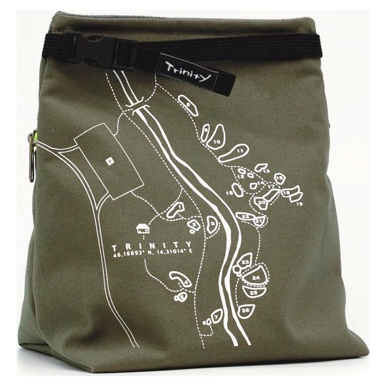 Guide Book, bouldering chalk bag