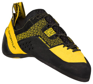 Load image into Gallery viewer, Katana Laces - yellow/black, men's climbing shoes