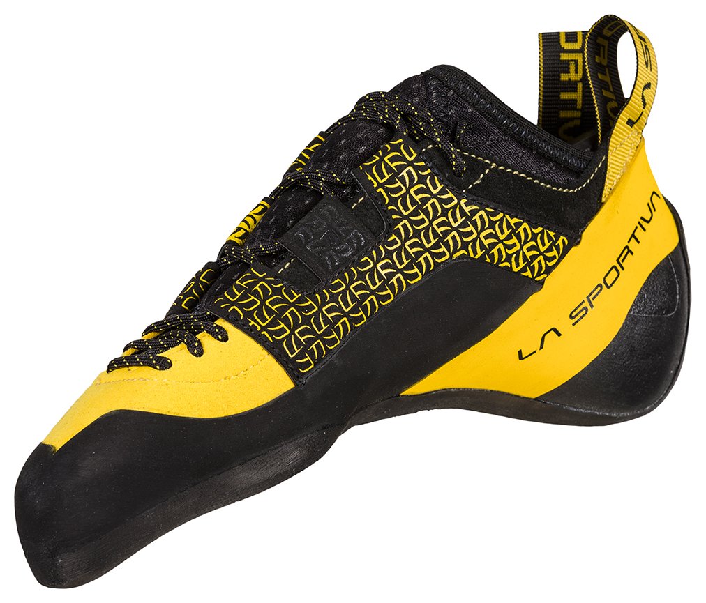 Katana Laces - yellow/black, men's climbing shoes