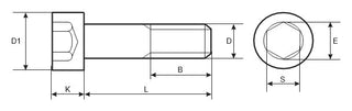 Load image into Gallery viewer, M10 hexagon socket head bolts