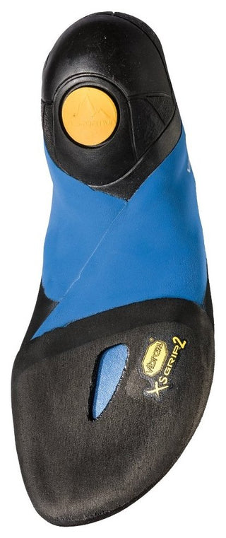 Load image into Gallery viewer, Skwama women's - apple green/cobalt blue, climbing shoes