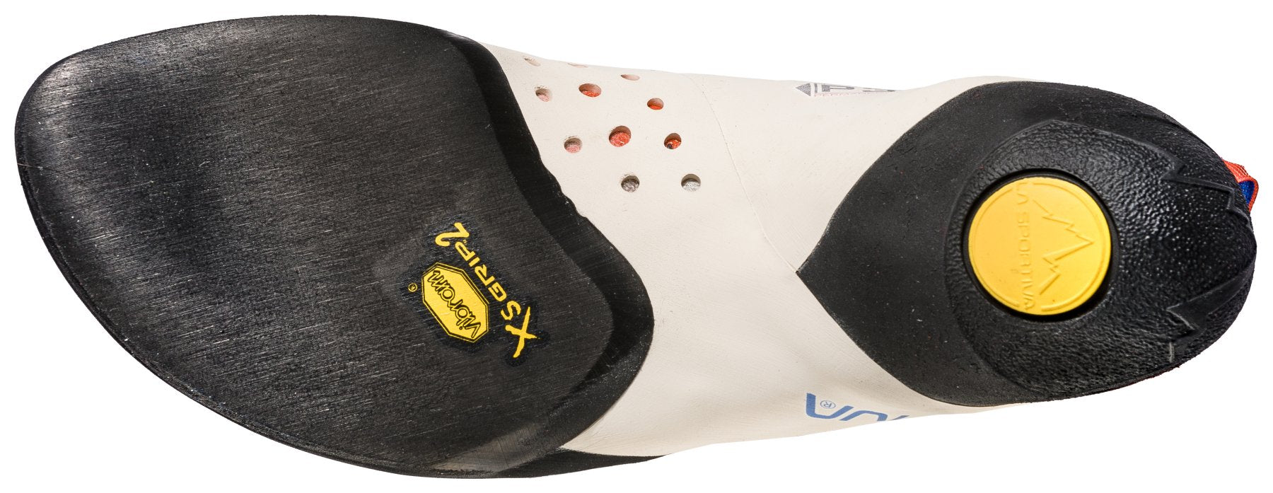 Solution women's - white/lily orange, climbing shoes