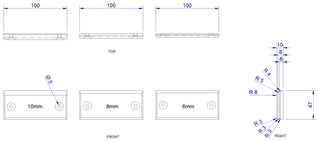 Load image into Gallery viewer, Switchblade Edges, training grips