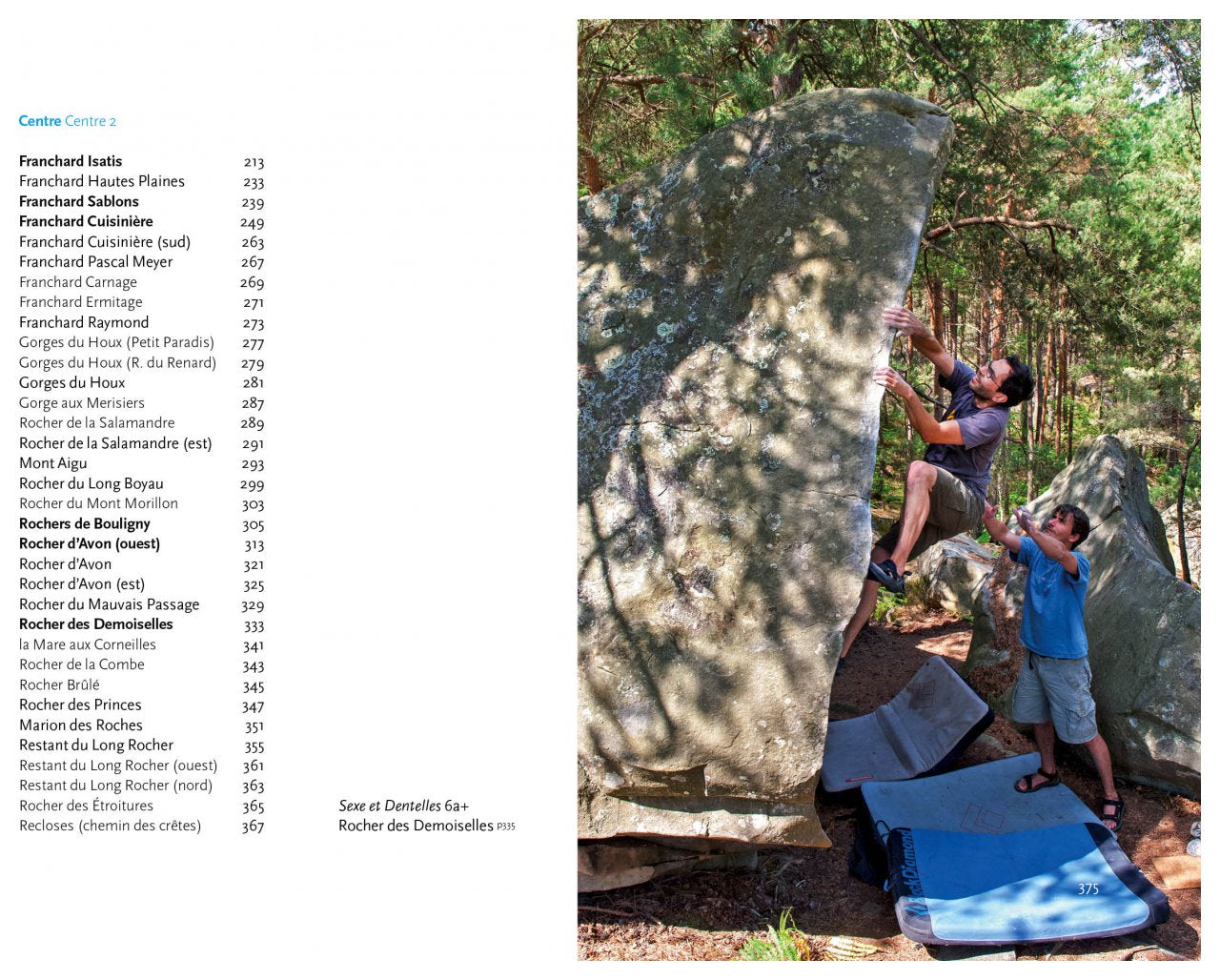5+6 Central Fontainebleau (English), guidebook