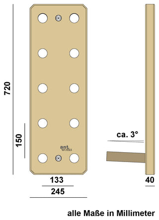 Load image into Gallery viewer, Ant Hill 25, pegboard