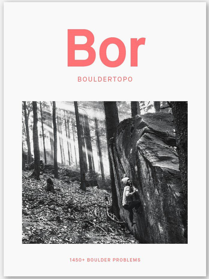 Bor, bouldering guidebook