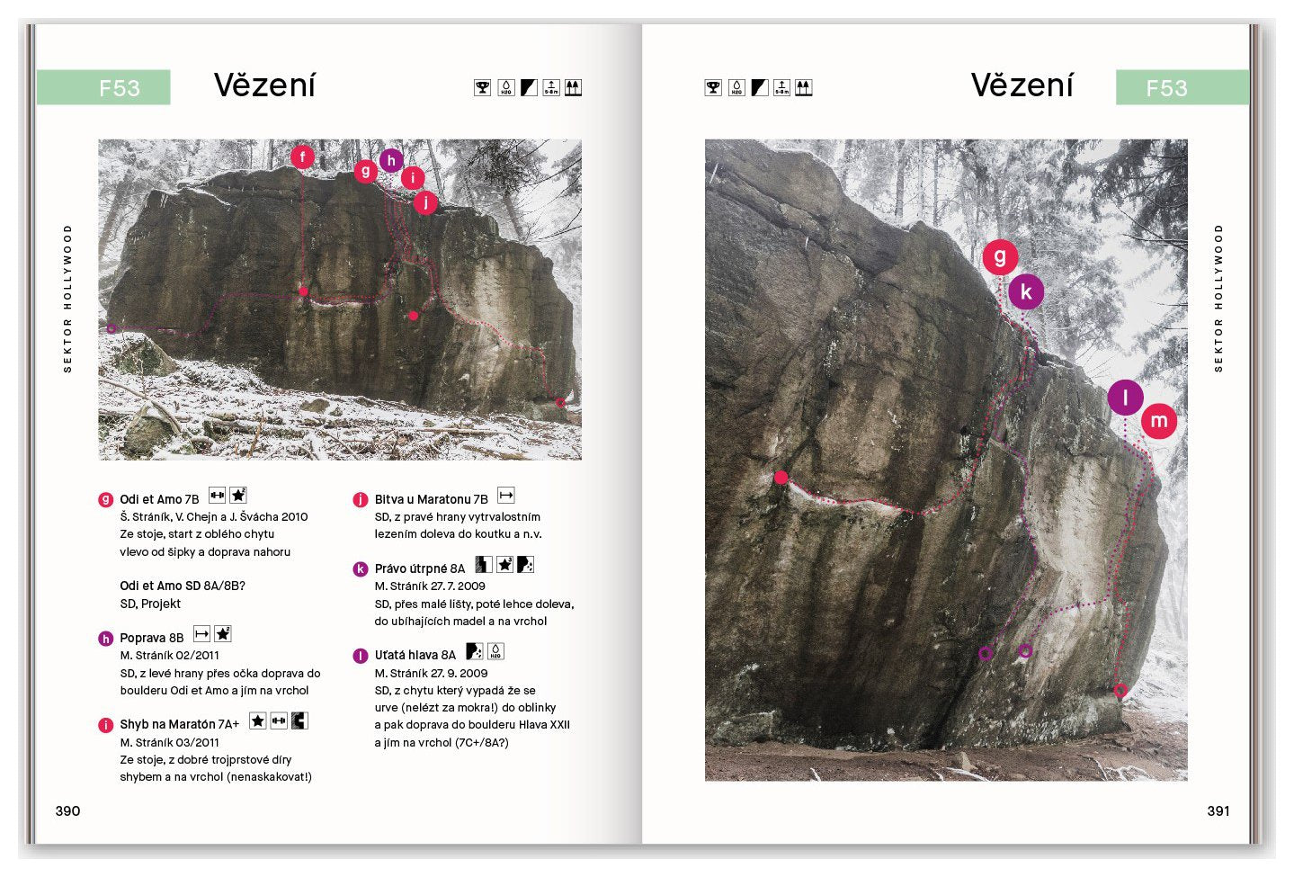 Bor, bouldering guidebook