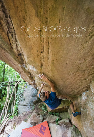 Load image into Gallery viewer, Sur les BLOCS de grès (2019), bouldering guidebook
