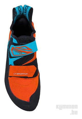 Load image into Gallery viewer, Katana men's - tangerine/tropic blue, climbing shoes