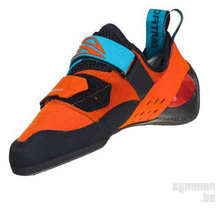 Load image into Gallery viewer, Katana men's - tangerine/tropic blue, climbing shoes