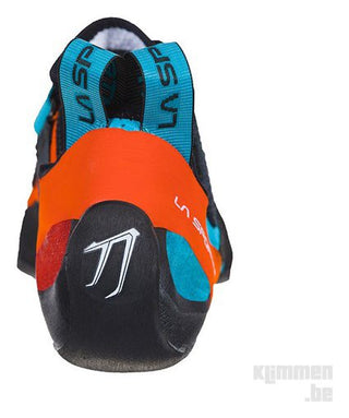 Load image into Gallery viewer, Katana men's - tangerine/tropic blue, climbing shoes