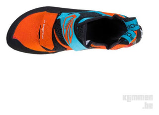 Load image into Gallery viewer, Katana men's - tangerine/tropic blue, climbing shoes