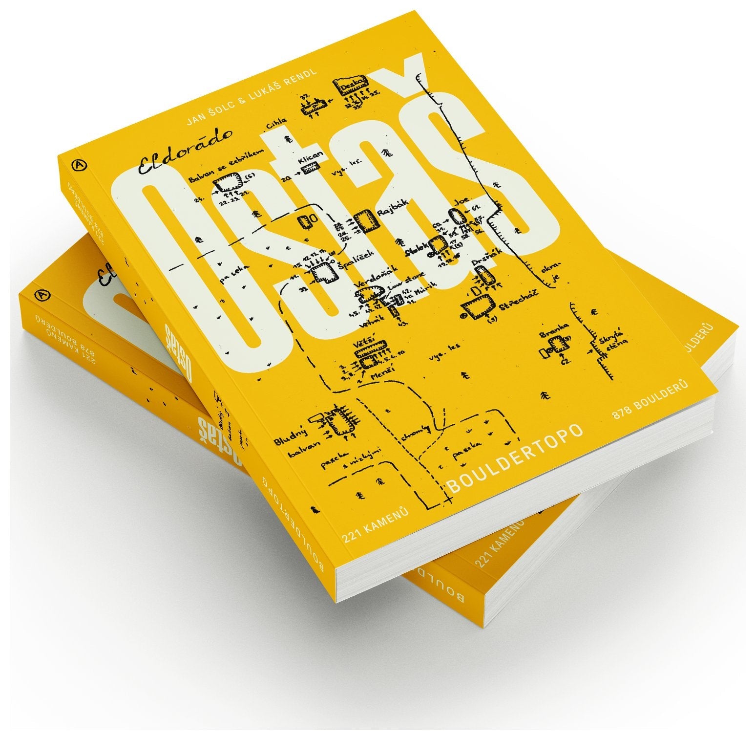 Ostas, bouldering guidebook