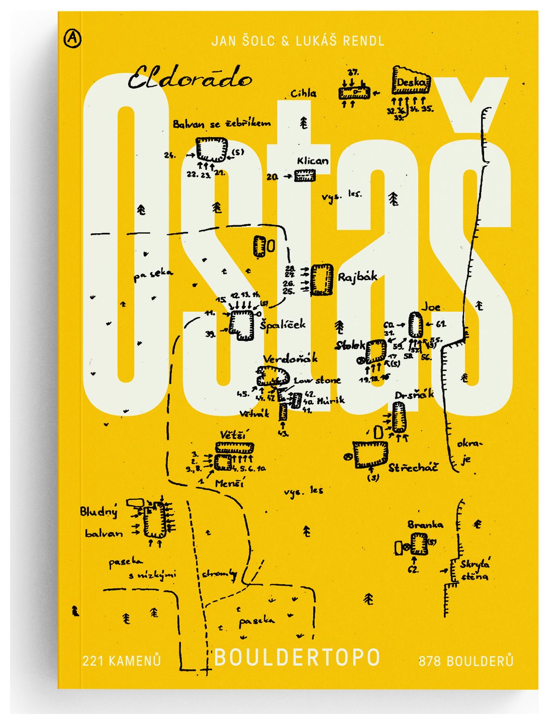 Ostas, bouldering guidebook