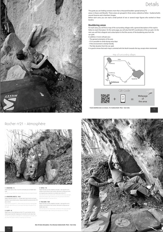 Load image into Gallery viewer, Sur les BLOCS de grès (2019), bouldering guidebook