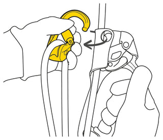Load image into Gallery viewer, Rollclip A, pulley-carabiner