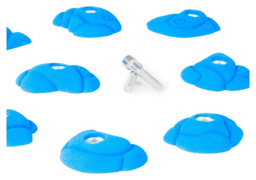 Sendo, 10 climbing holds