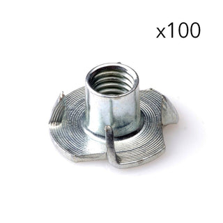 Load image into Gallery viewer, T-Nut, galvanized - 100 pack

