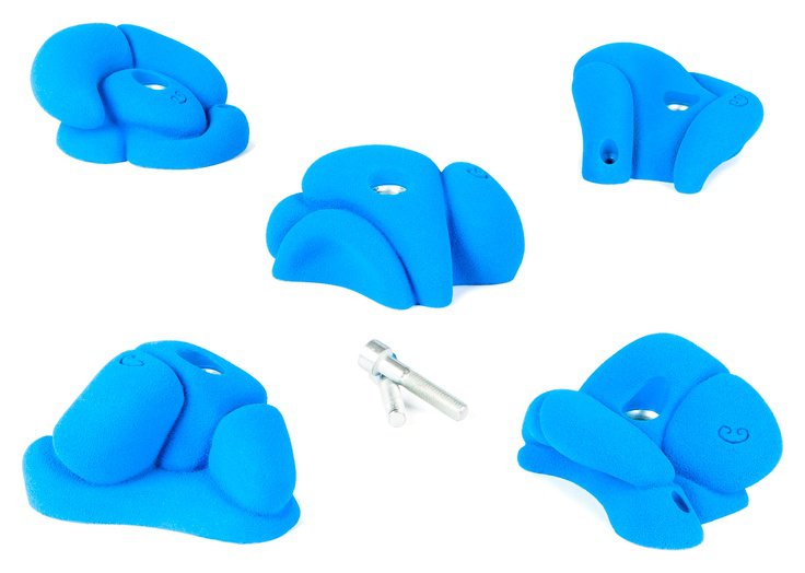 Tribal, 5 large climbing holds