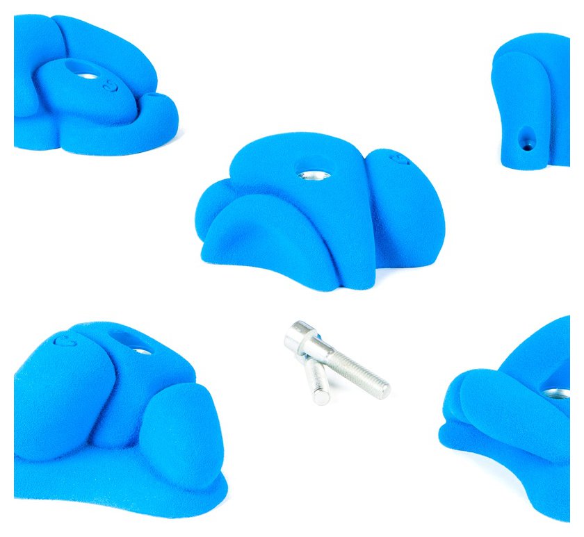 Tribal, 5 large climbing holds