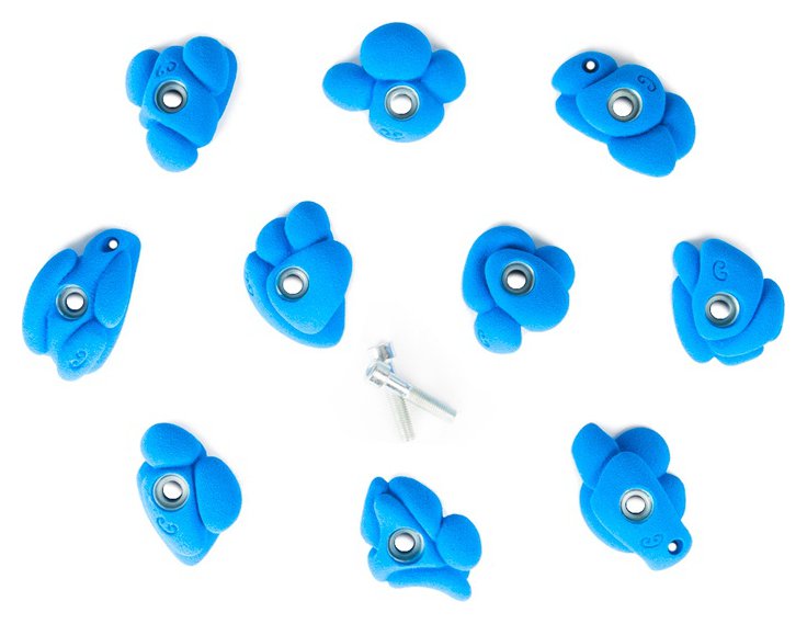 Tricky, 10 small climbing holds