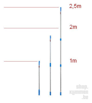 Load image into Gallery viewer, Triple Tube Pole, brush stick