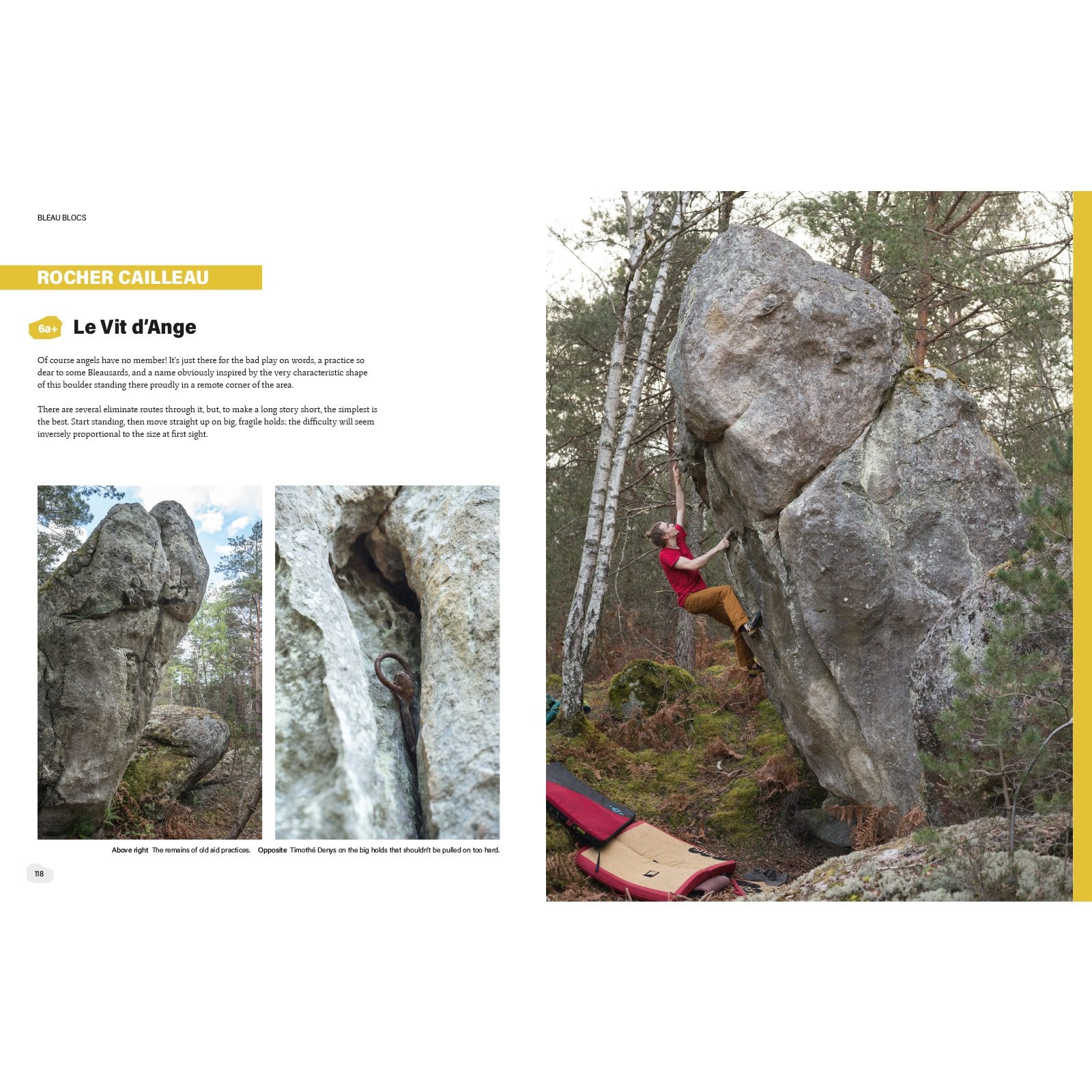 Bleau Blocs (English), guidebook