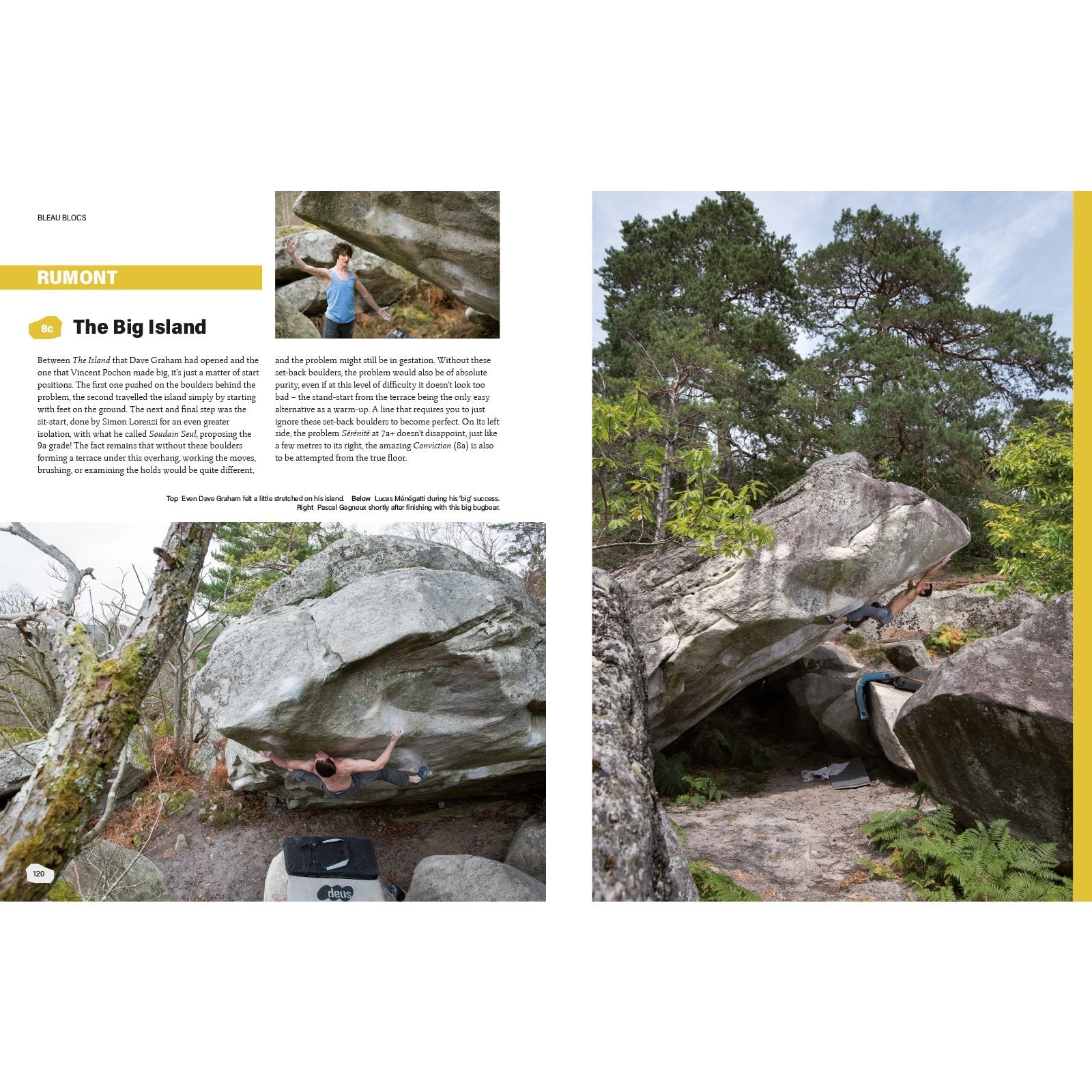 Bleau Blocs (English), guidebook
