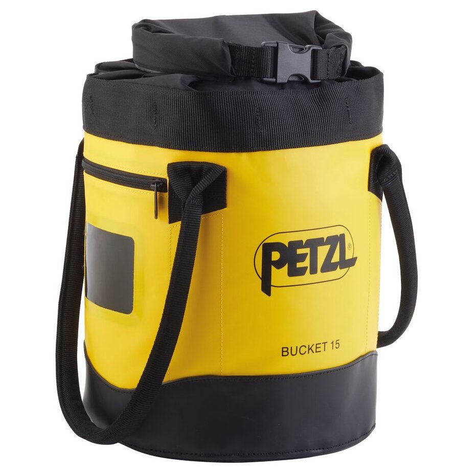Bucket (15L), freestanding rope bag