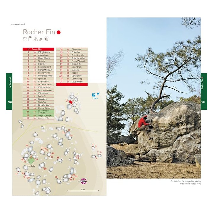 Fontainebleau Climbs, guidebook