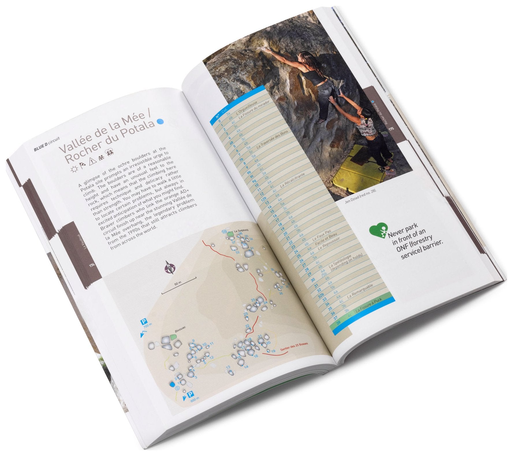 Fontainebleau Climbs, guidebook