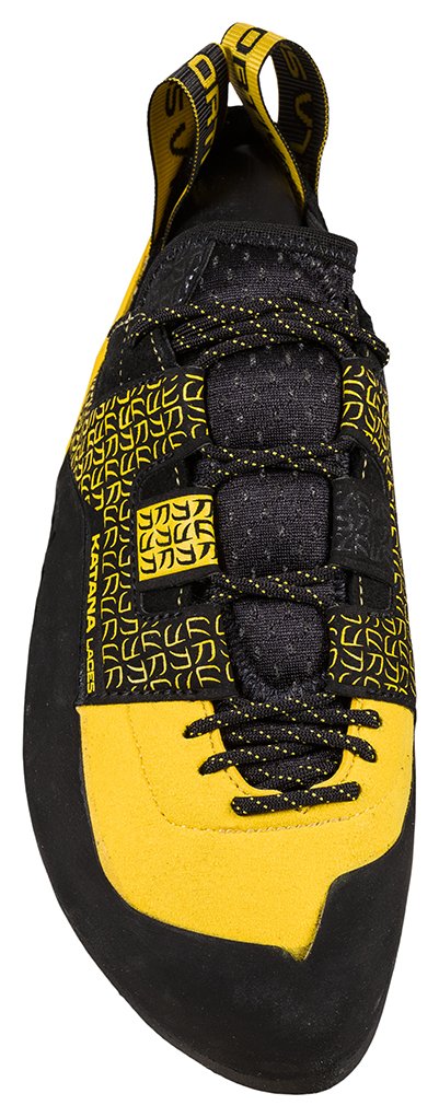 Katana Laces - yellow/black, men's climbing shoes