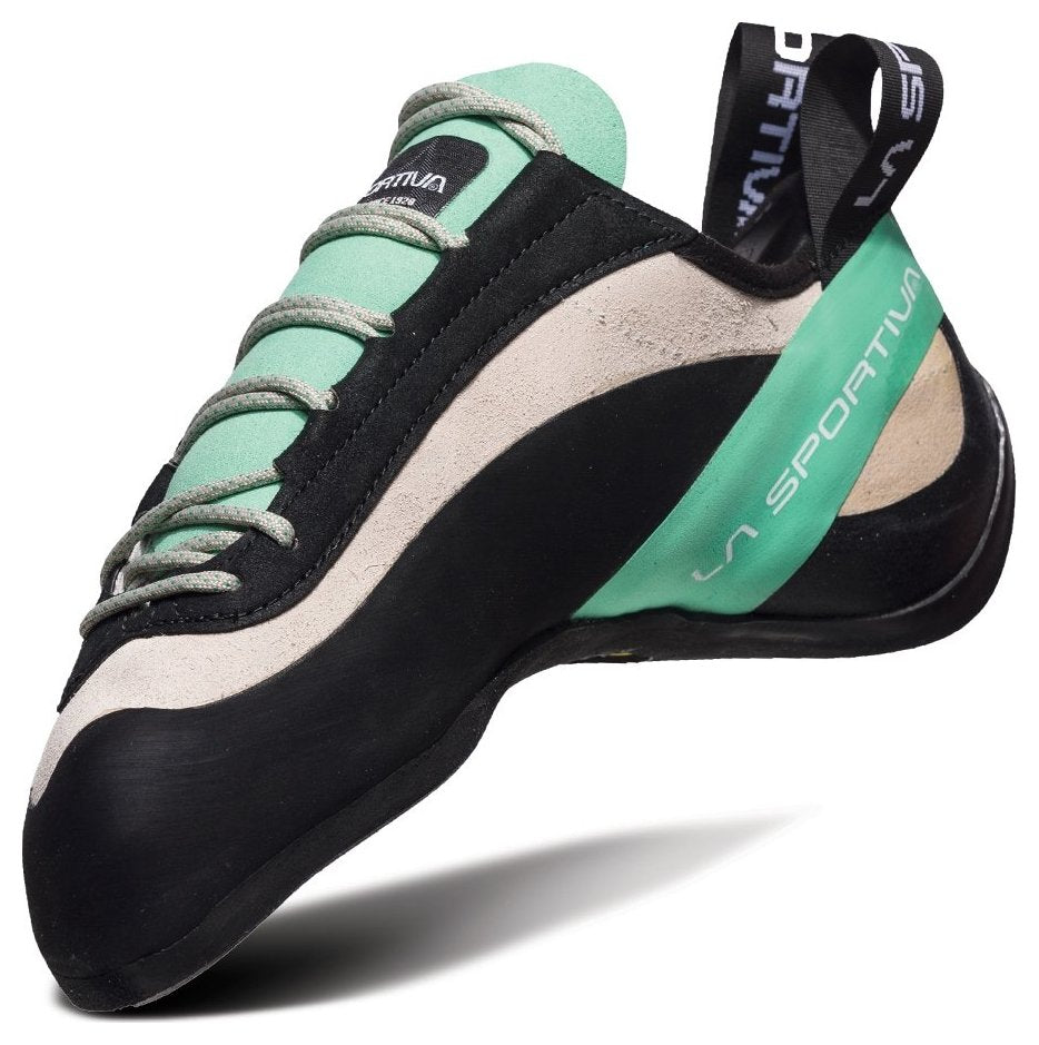 Miura Woman - white/jade green, women's climbing shoes