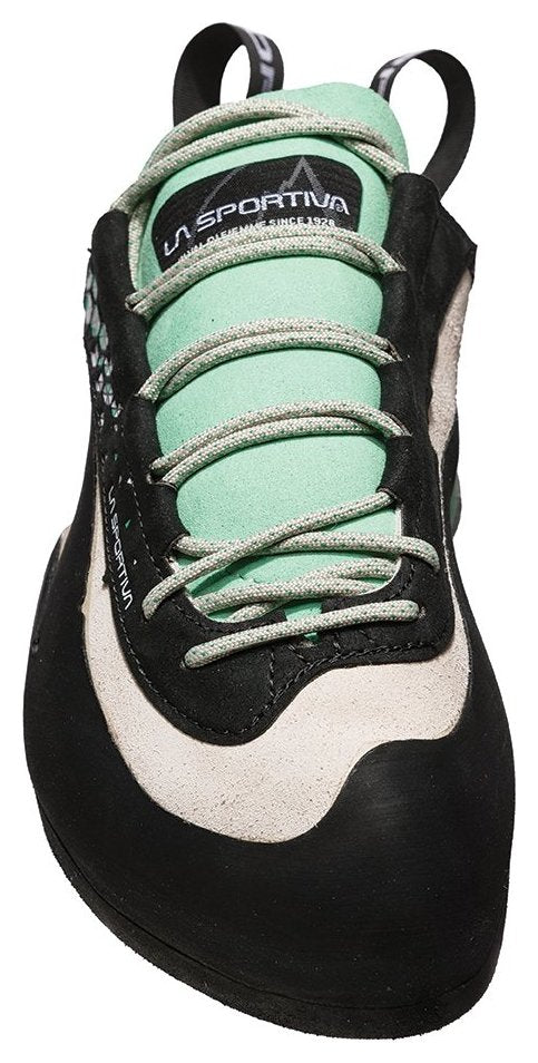 Miura Woman - white/jade green, women's climbing shoes