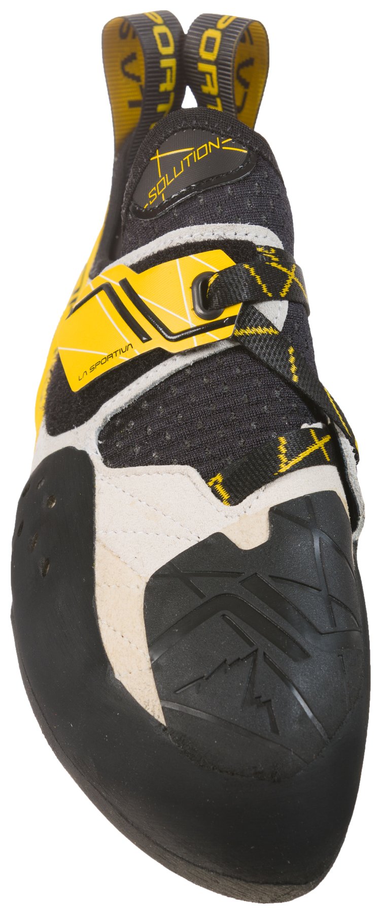 Solution Men's - White/Yellow, climbing shoes