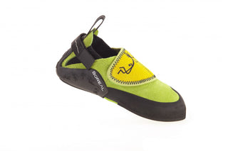 Load image into Gallery viewer, Ninja Junior - green/yellow, kid&#39;s climbing shoes
