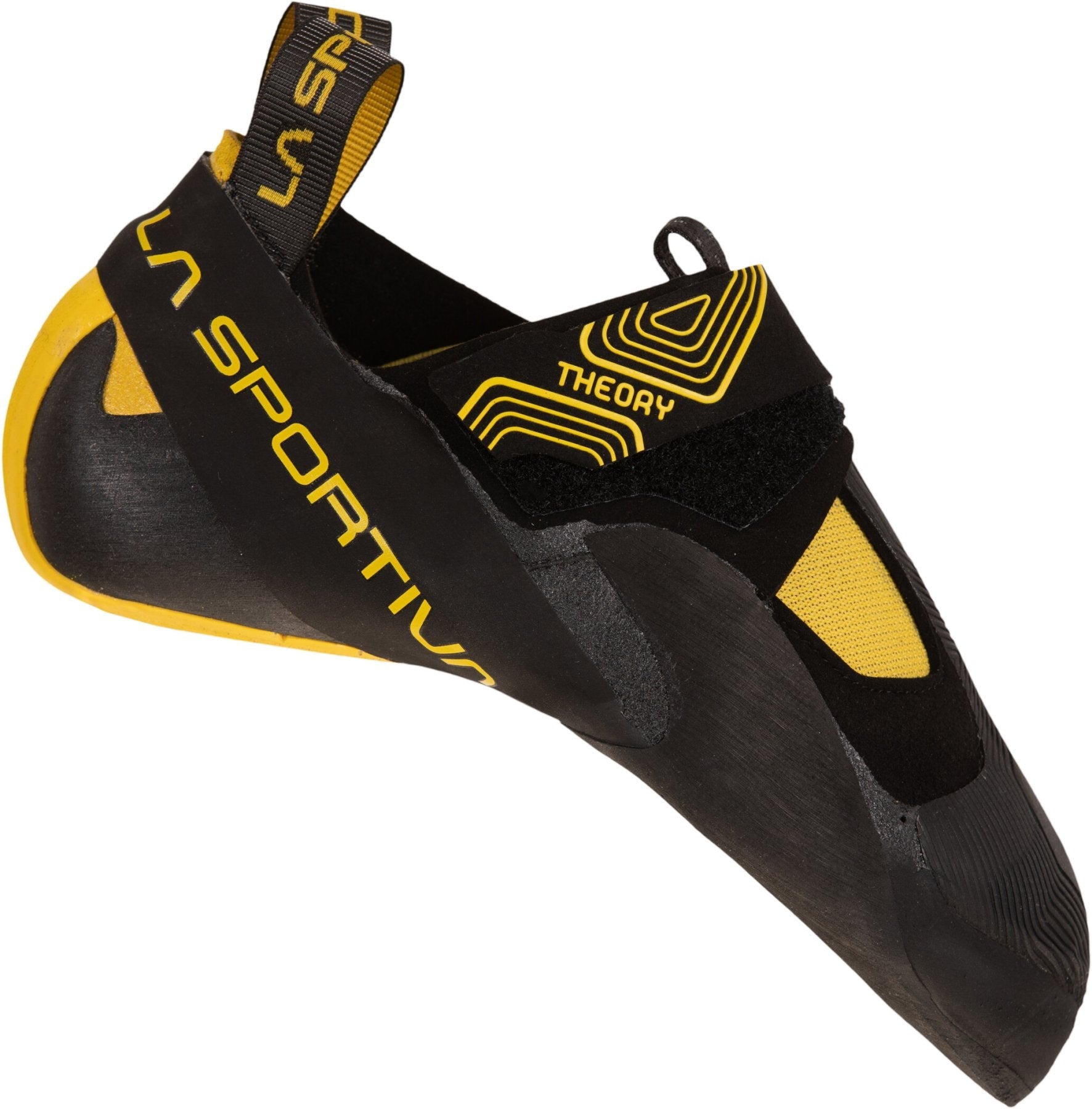 Theory men's - black/yellow, climbing shoes