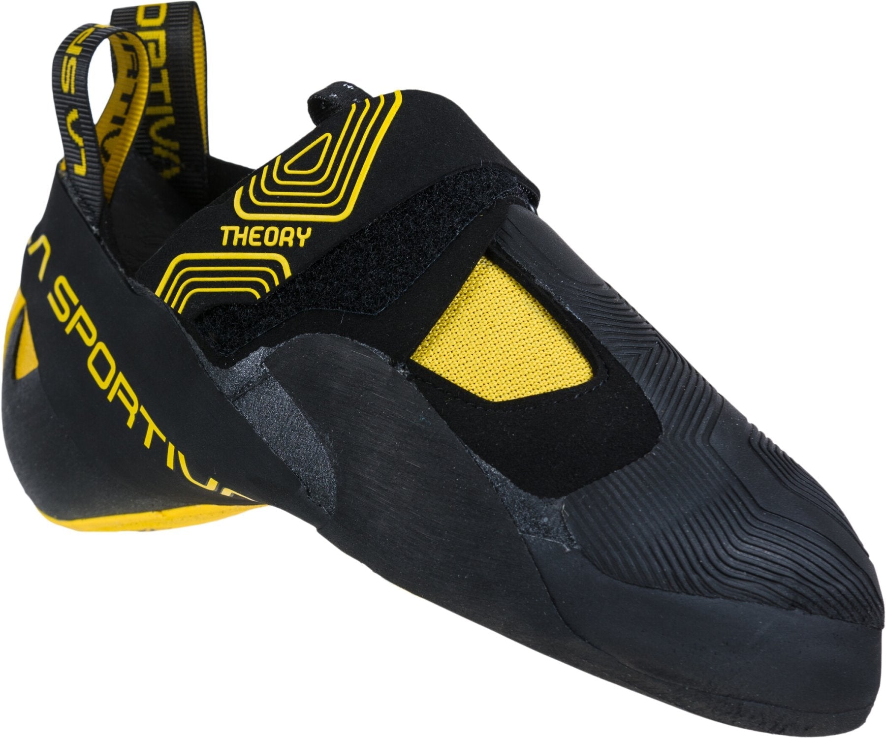 Theory men's - black/yellow, climbing shoes